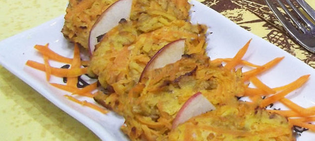 Тыквенные оладьи в духовке