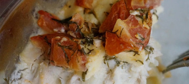 Запеканка из пенне с индейкой и томатами