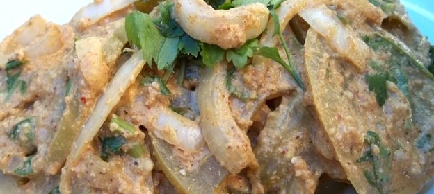 Салат из зеленых помидоров