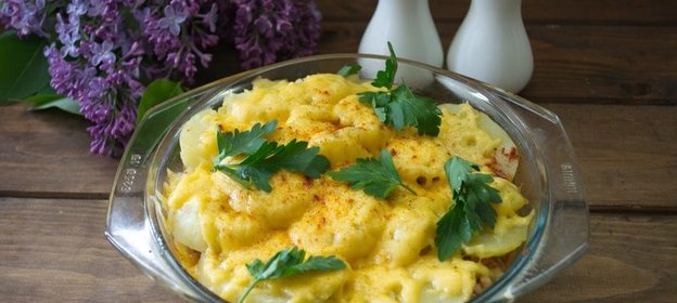 Запеканка мясная с овощами