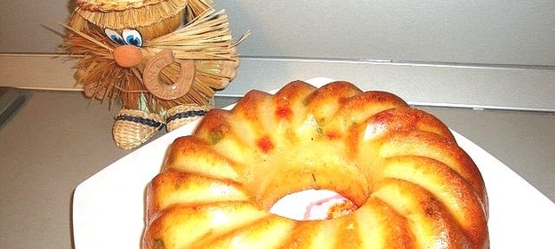 Кекс с цукатами