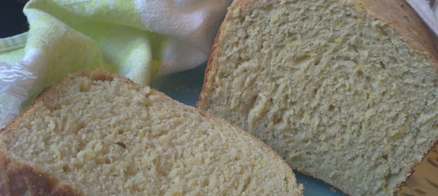 Хлеб постный с тыквой