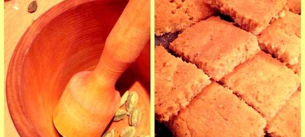 Индийское песочное печенье «Элайче Гаджа»