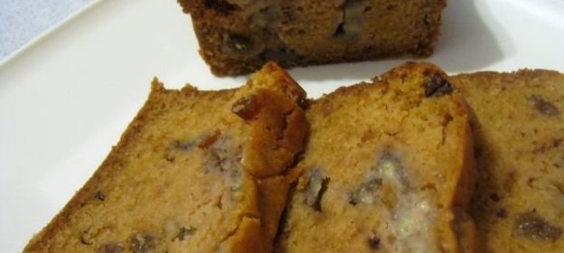 Апельсиновый кекс с бананом