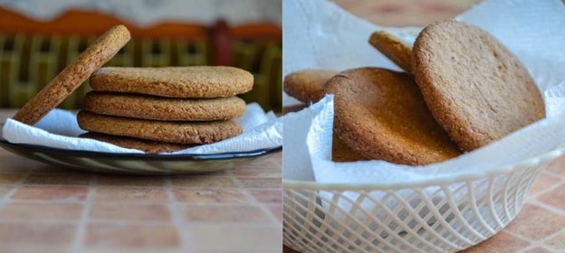 Овсяное печенье из цельнозерновой муки