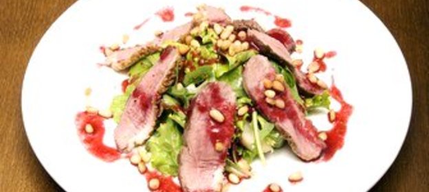 Клубнично-медовая салатная заправка