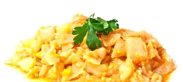 Картофель тушеный