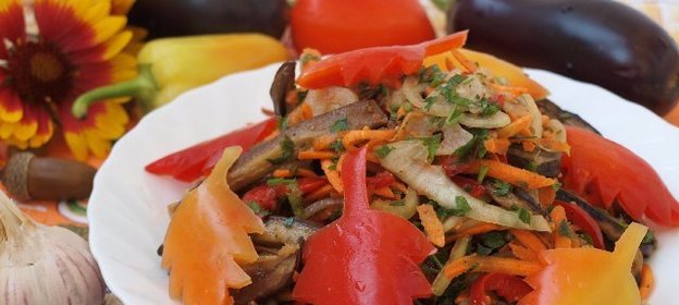 Баклажаны по-корейски