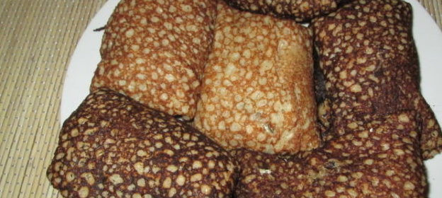 Яичница с баклажанами