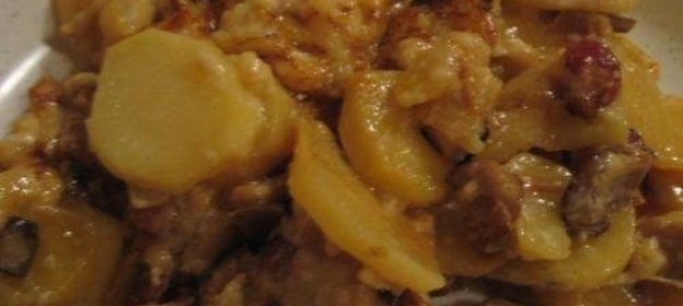 КАРТОФЕЛЬНАЯ ЗАПЕКАНКА