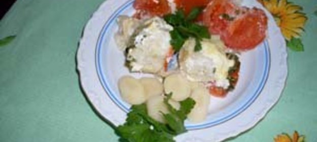 Полосатая запеканка