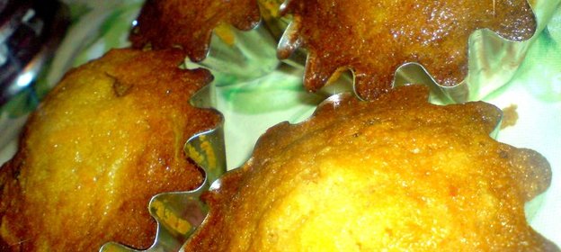 Медовые кексы с тыквой