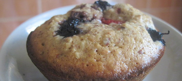 кексы с ягодами