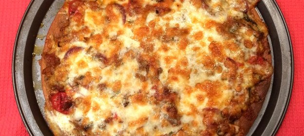 Безглютеновая пицца из киноа