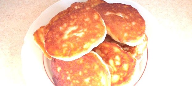 Дрожжевые оладьи