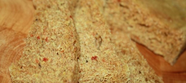 Диетический отрубной хлеб в микроволновой печи за 5 минут