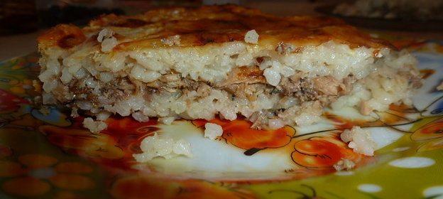 Рыбная запеканка