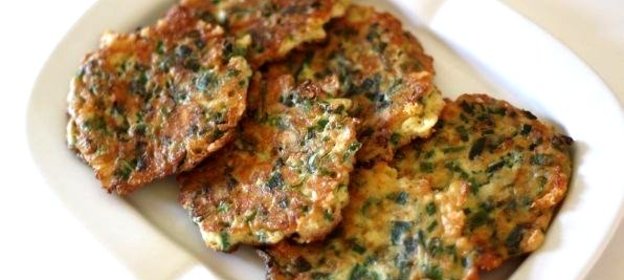 Оладьи из лука