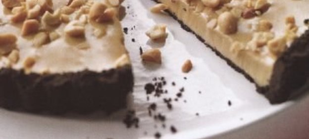 Шоколадно-арахисовый пирог
