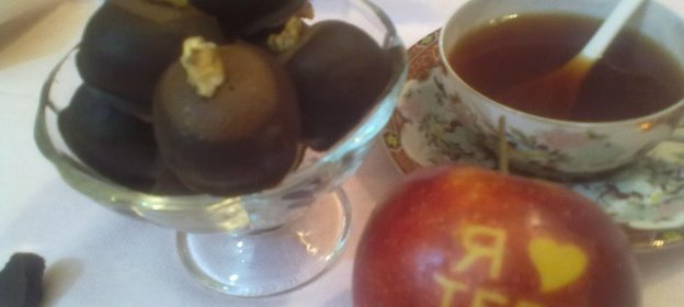 «Каштаны» или проще говоря...печеньки в шоколаде без выпечки)))