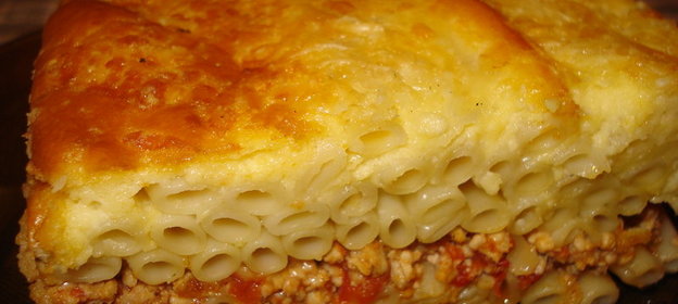 мясная запеканкаПАСТИЦИОклассический вариант