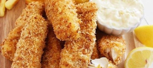 Хрустящие рыбные палочки