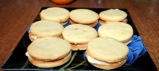 Апельсиновое печенье