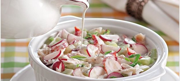 Морской окунь с миндалем