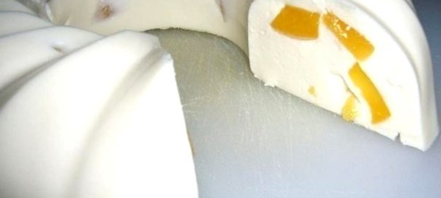 Кекс с ананасами без выпечки