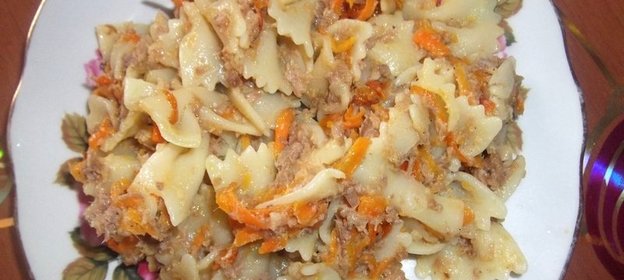 Макароны по-флотски с мясом