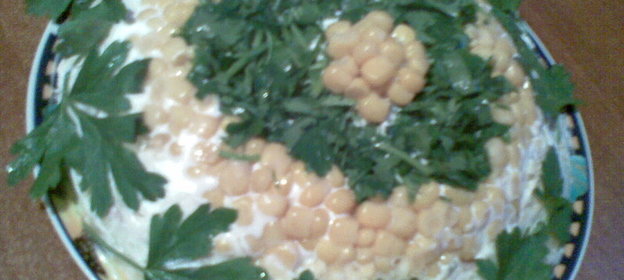 Салатик с бужениной