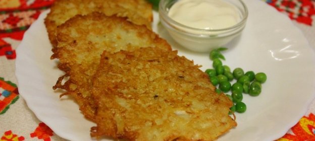 Оладьи из картофеля и репы