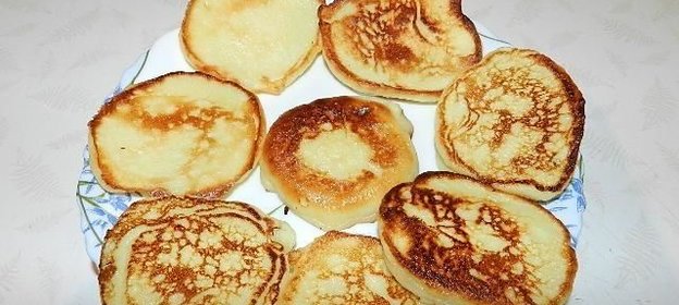 Оладьи из творога