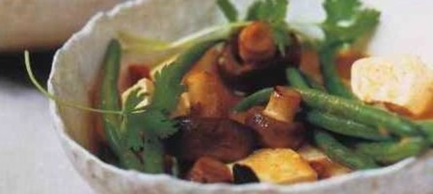 Спагетти с копченым мясом