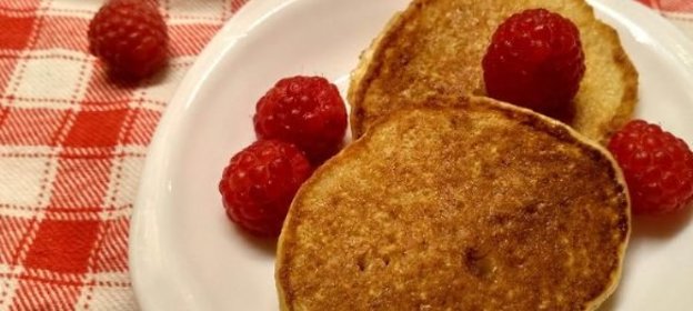 Овсяные оладьи на кефире