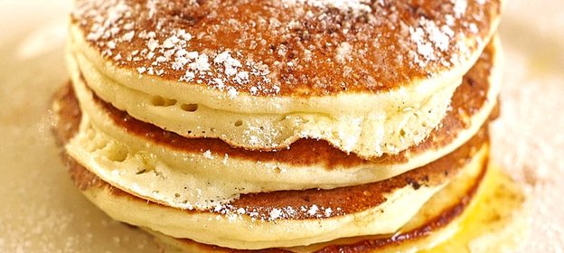 Постные оладьи без дрожжей