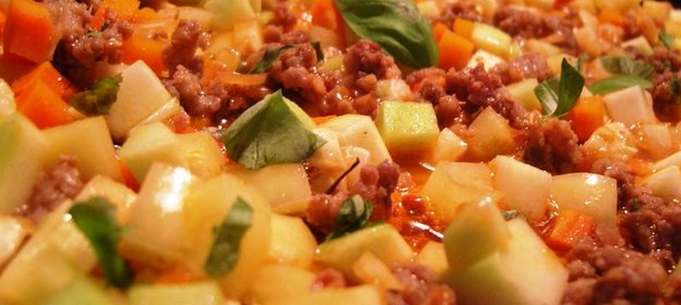 Смесь к макаронам с цуккини