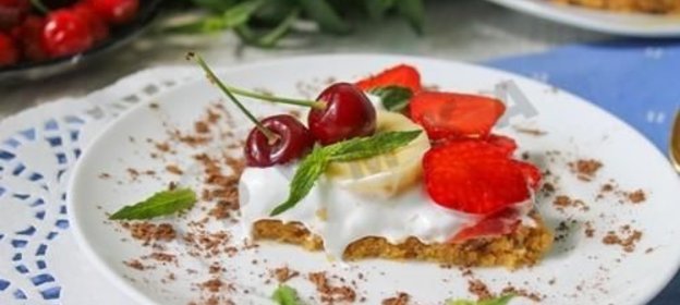 Сладкая пицца за 15 минут