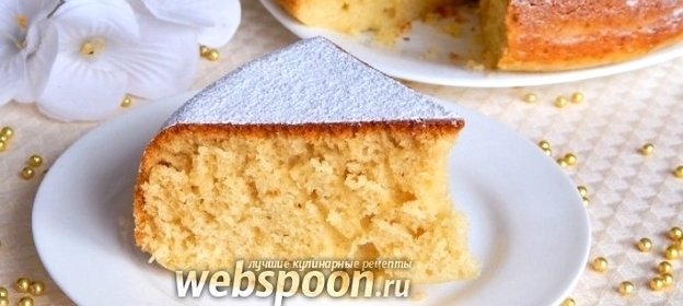 Кекс на ряженке в мультиварке