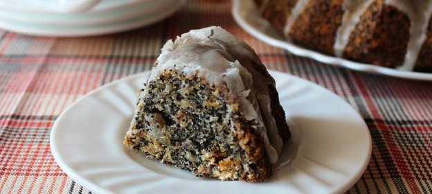 Постный маковый кекс (без масла и яиц,вкусно,быстро,просто!)