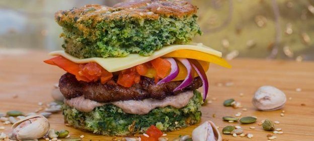 Средиземноморский бургер