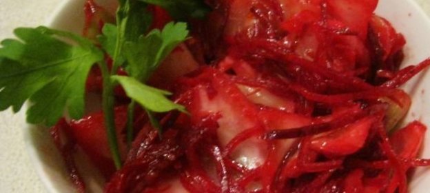 Салат из свеклы «Любимый»