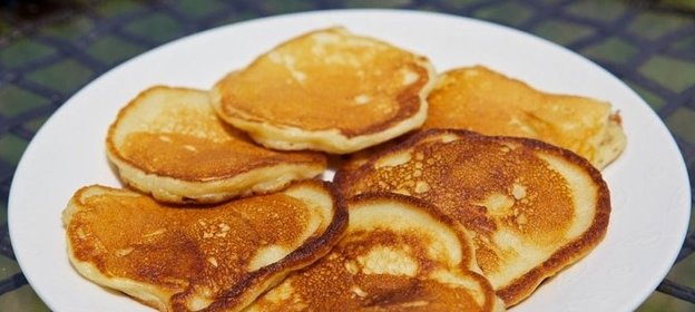 Оладьи на молоке