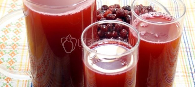 Клюквенный морс