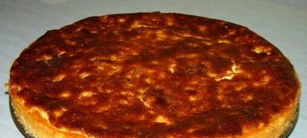 Творожная запеканка на сковороде