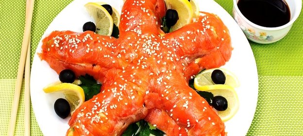 Суши-торт Морская звезда