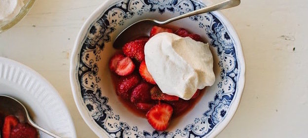 Клубника со сливками