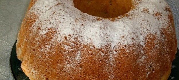 Кекс на кефире с изюмом