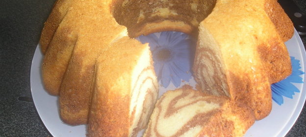 КЕКС Зебра на сметане