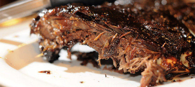 Говяжьи ребрышки на гриле